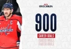 Alex Ovechkin Makes NHL History with 900th Goal
