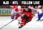Live Coverage: Devils Clash with Canadiens