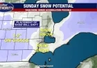 Metro Detroit Forecast: Rain Friday, Possible Snow This Weekend