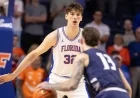 Olivier Rioux becomes the tallest college basketball player ever as UF basketball debuts 7-foot-9 center