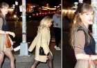 Taylor Swift Dines with Sabrina Carpenter in New York City