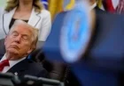 Viral Images Show Trump Appearing to Close Eyes at Oval Office Event