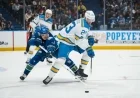Blues Reassign Mailloux to Springfield, Call Up Skinner