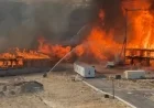 Blazing Fire Consumes Under-Construction Apartment near Lehi’s Point of the Mountain