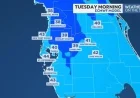 Tampa Bay May Face Near-Record Cold on Tuesday