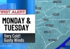 First Alert: Cold and Windy Weather Predicted for Carolinas Next Week