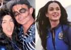 Orlando Bloom Poses with Rachel Lynn Matthews as Katy Perry for Halloween