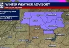 Snow Hits North Georgia; Winter Weather Advisory Active Until Tuesday 7 a.m.