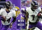 Marlon Humphrey and Rashod Bateman May Miss Games Due to Injuries