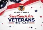 Free Veterans Day meals 2025: National chains offering complimentary food, coffee, and more on Tuesday, Nov. 11