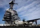 US Aircraft Carrier Group Arrives Near Latin American Waters