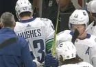 Vancouver Canucks’ Captain Quinn Hughes Exits Game Against Jets Due to Injury