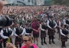 374 Bagpipers Unite to Break World Record with AC/DC Performance