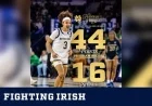 Hidalgo’s Historic Performance Propels Irish to Victory Over Akron