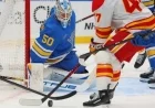Binnington’s 38 Saves Propel Blues to Victory Over Flames