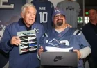 Robert Kraft Wows Patriots Fans with New Rivalries Edition Air Force 1s