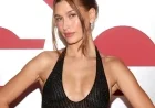 Hailey Bieber Stuns in Sheer Gucci Dress Featuring G-String