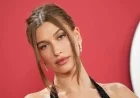 Hailey Bieber Dazzles in Sheer Dress with Bold G-String Statement