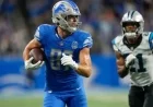 Lions’ TE LaPorta Misses Eagles Game Due to Back Injury