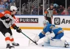 Zegras Leads Flyers to 6-5 Shootout Victory Over Blues with 2 Goals, Assist