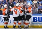 Zegras Shines with 3 Points, Leads Flyers to Shootout Triumph Over Blues