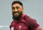 Bundee Aki Aims for New Heights at 35 in Ireland-Australia Clash