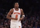 Knicks’ Anunoby Leaves First Quarter with Hamstring Injury