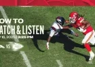 Week 11: Watch and Listen to Chiefs vs. Broncos Live