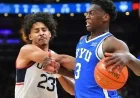 Dybantsa Scores 25 in BYU’s Narrow Loss to UConn in Boston