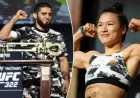 Islam Makhachev, Zhang Weili Target Historic Two-Division Titles at UFC 322