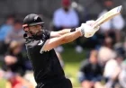 Mitchell’s Century Propels New Zealand to 269 on Challenging Pitch