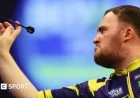 Luke Littler Nears World Number One in Grand Slam of Darts