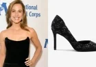 Jennifer Garner Shines in Larroudé Floral Heels at Awards Show