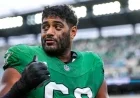 Eagles’ Jordan Mailata Champions ‘Ladies First’ in Interview Interruption