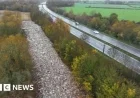 Drone Reveals Massive Fly-Tipping Waste Pile in Oxfordshire