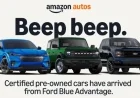 Purchase Certified Pre-Owned Ford Cars Directly on Amazon