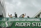 Riders Celebrate Grey Cup Victory, Inviting Fans to Share Triumph