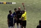 Santiago Silva Receives Red Card in Copa Potrero Match