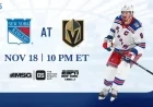 Golden Knights Host Rangers: Key Pregame Insights