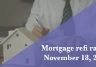 November 18, 2025 Refinance Mortgage Rates Update