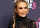 Amanda Holden Wows in Bold Sheer Dress with Ashley Roberts at Global Gala