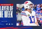 Josh Allen Earns AFC Offensive Player of the Week for Week 11 Triumph