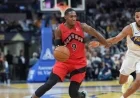 Raptors’ Barrett Sidelined with Knee Sprain Against Cavaliers