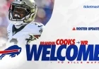 Buffalo Bills Add WR Brandin Cooks to Active Roster