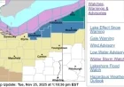 Winter Storm Watch to Impact Northeast Ohio Starting Thanksgiving Morning