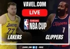 Lakers vs Clippers: Live NBA Cup Score Updates