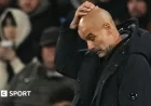 Guardiola Regrets Defeat After 10 Lineup Changes