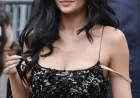 Kylie Jenner Stuns in Plunging Corset Dress for Thanksgiving with Kendall