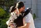 Anna Faris and Chris Pratt Reunite with a Hug During Thanksgiving