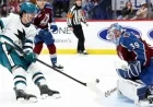 Blackwood’s 26 Saves Can’t Stop Avalanche’s 10th Straight Win Over Sharks